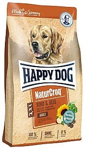 Hrană uscată pentru câini Happy Dog NaturCroq Rind&Reis 15 kg