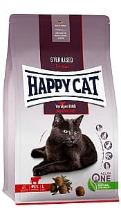 Сухой корм для кошек Happy Cat Sterilised Voralpen-Rind 10 kg