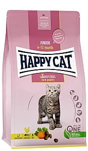 Нrană uscată pentru pisici Happy Cat Junior LandGeflugel  10 kg