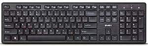 Tastatura SVEN KB-E5800W Slim Black