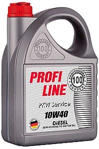 Моторное масло Hundert Profi Line Diesel 10W-40 4л (10270)