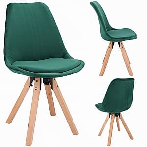 Деревянный стул Jumi SAIDA Зеленый