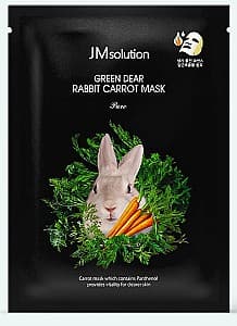 Masca pentru fata JMsolution Green Dear Rabbit Carrot Mask Pure