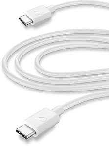 USB сablu CellularLine Power Cable (USBDATACUSBC2C3MW)