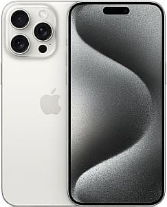 Telefon mobil Apple iPhone 15 Pro Max 8/256GB White Titanium