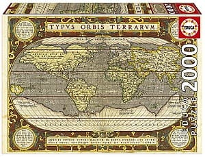 Пазлы Educa 2000 Map Of The World