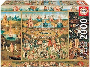 Пазлы Educa 2000 The Garden of Earthly Delights