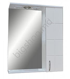 Зеркало для ванной S-M Domino 70 Белый