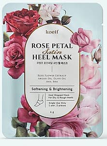 Masca pentru picioare Petitfee & Koelf Rose Petal Satin Heel Mask