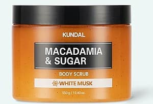 Скраб для тела Kundal Macadamia & Sugar Body Scrub White Musk