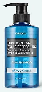 Шампунь Kundal Cool & Clear Scalp Refreshing Shampoo Aqua Mint