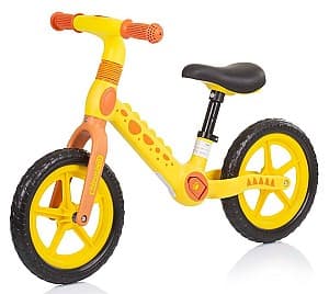 Bicicleta fara pedale Chipolino Dino Yellow-Orange DIKDI02303YO