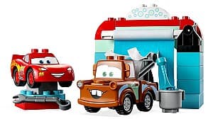 Constructor LEGO Duplo: Lightning McQueen & Mater's Car Wash Fun 10996