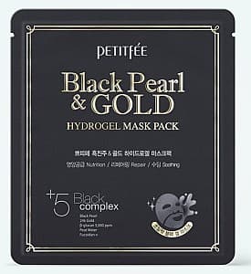 Masca pentru fata Petitfee & Koelf Black Pearl & Gold Hydrogel Mask Pack