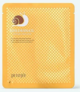 Masca pentru fata Petitfee & Koelf Gold & Snail Hydrogel Mask Pack