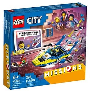 Конструктор LEGO City: Water Police Detective Missions 60355