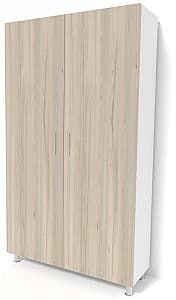 Шкаф Smartex N4 120cm White/Light Oak