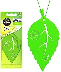 Odorizant de masina Aroma Car Leaf 3D Lemon