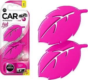 Автомобильный освежитель воздуха Aroma Car Leaf 3D Mini Bubble Gum