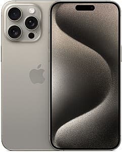Telefon mobil Apple iPhone 15 Pro Max 8/1TB Natural Titanium