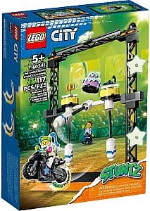 Constructor LEGO City 60341 The Knockdown Stunt Challenge
