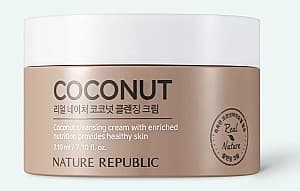Бальзам для лица Nature Republic Real Nature Coconut Cleansing Cream