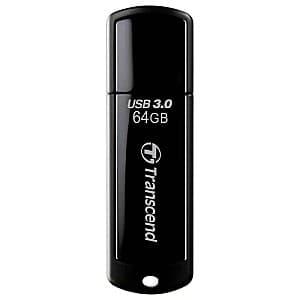 Накопитель USB Transcend JetFlash 700 64GB Black