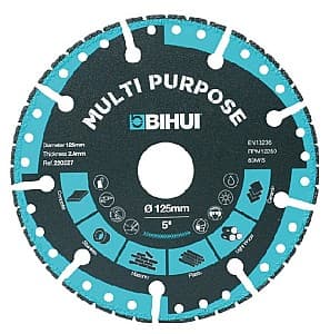 Disc BIHUI 125 mm (DSBS125)
