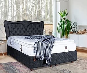 Кровать Ideal Mobila Mila 160x200 Black