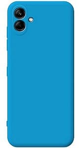 Чехол HELMET Liquid Silicone Samsung A04E Blue
