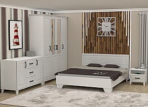 Dormitor Yasen Nordic Alb
