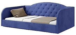 Кровать ML Mobila Лаура 5 90x200 Светло-Синий, мягкая, одноместная