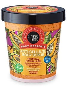 Scrub pentru corp Organic Shop Anti-Cellulite Body Scrub Tropical Marmalade