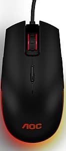 Mouse pentru gaming AOC AGM500 Gaming Black
