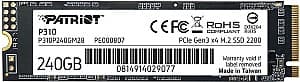 SSD PATRIOT P310 240GB (P310P240GM28)