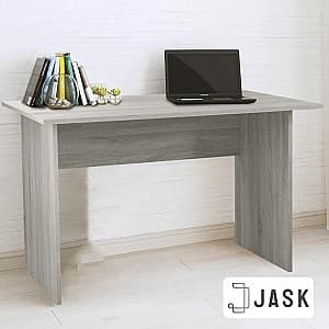 Masa de birou Jask Elev-1 100 Stejar Kraft Alb