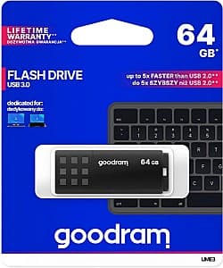 Накопитель USB Goodram UME3 64GB Black