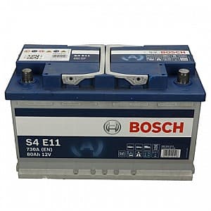 Автомобильный аккумулятор Bosch 80AH 800A(EN)S4 E11 EFB