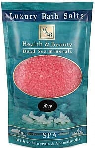 Sare pentru baie Health & Beauty Dead Sea Minerals Pink Rose
