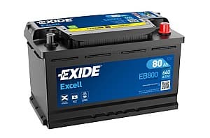 Автомобильный аккумулятор Exide Excell EB800