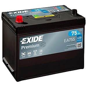 Автомобильный аккумулятор Exide Premium EA755