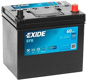 Автомобильный аккумулятор Exide Start-Stop EFB EL604