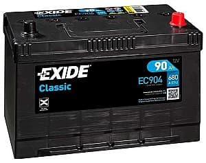 Автомобильный аккумулятор Exide Classic EC904