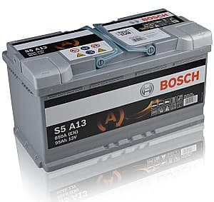 Автомобильный аккумулятор Bosch S5 AGM 12V 95Ah 850EN