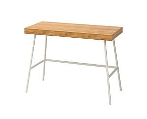Офисный стол IKEA Lillasen  bamboo 102×49 см