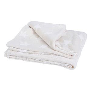 Cuvertură H&S Fleece Blanket White