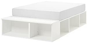 Кровать IKEA Platsa с местом для хранения 140x200 Белый