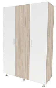 Шкаф Smartex N3 180cm Light Oak/White