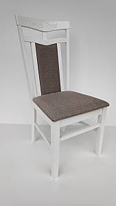 Деревянный стул Kroll AG Deepa-FL White/Gray