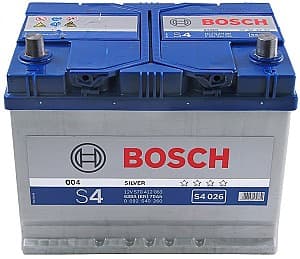 Автомобильный аккумулятор Bosch 70AH 630A(JIS) (S4 026)